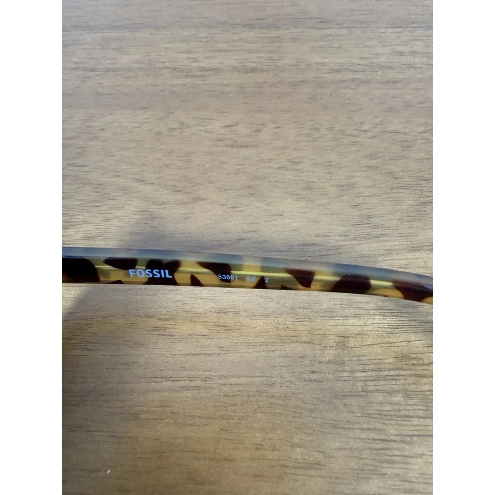 Fossil FW64 Tortoise Shell Sunglasses 61-14-130 Unisex Retro Style FRAMES ONLY